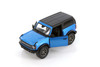 2022 Ford Bronco Closed Top, Blue - Kinsmart 5438DA/B - 1/34 Scale Diecast Model Toy Car