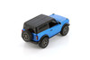 2022 Ford Bronco Closed Top, Blue - Kinsmart 5438DA/B - 1/34 Scale Diecast Model Toy Car