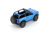 2022 Ford Bronco Open Top, Blue - Kinsmart 5438DA/B - 1/34 Scale Diecast Model Toy Car