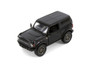 2022 Ford Bronco Closed Top, Black - Kinsmart 5438DA/B - 1/34 Scale Diecast Model Toy Car