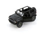 2022 Ford Bronco Open Top, Black - Kinsmart 5438DA/B - 1/64 Scale Diecast Model Toy Car