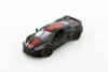 2021 Chevy Corvette Stingray C8, Black - Kinsmart 5432DF - 1/36 Scale Diecast Model Toy Car