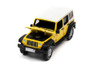 2017 Jeep JK Wrangler Chief Edition, Acid Yellow - Auto World AWSP108/24A - 1/64 Scale Diecast Car