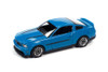 2012 Ford Mustang GT/CS, Blue - Auto World AWSP112/24A - 1/64 Scale Diecast Model Toy Car