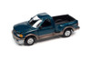 1997 Ford F-150 Pickup Truck, Blue - RC2 RCSP022/24 - 1/64 Scale Diecast Model Toy Car