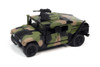 M1025 HMMWV Armament Carrier HUMVEE 4-CT Armored Fastback, Forest Camo Green - Johnny Lightning - 1/64 scale Diecast Car