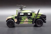 M1025 HMMWV Armament Carrier HUMVEE 4-CT Armored Fastback, Forest Camo Green - Johnny Lightning - 1/64 scale Diecast Car