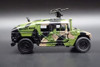M1025 HMMWV Armament Carrier HUMVEE 4-CT Armored Fastback, Forest Camo Green - Johnny Lightning - 1/64 scale Diecast Car