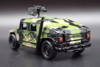 M1025 HMMWV Armament Carrier HUMVEE 4-CT Armored Fastback, Forest Camo Green - Johnny Lightning - 1/64 scale Diecast Car