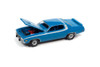 1973 Plymouth Road Runner, Basin Street Blue - Auto World AWSP096/24B - 1/64 scale Diecast Car