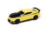 Nicky 2019 Chevy Camaro ZL1 1LE, Shock Yellow - Auto World AWSP094/24B - 1/64 scale Diecast Car