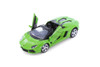 Lamborghini Aventador LP700-4 Roadster, Green - Showcasts 68254/74D - 1/24 scale Diecast Car