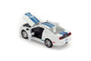 2011 Shelby GT350, White /White Stripes - Shelby Collectibles SC16403P - 1/64 scale Diecast Car