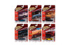 Johnny Lightning Muscle Cars U.S.A. 2022 Release 2 Set B Diecast Car Set - Box of 6 assorted 1/64 Scale Diecast Model Cars