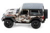 Kinsmart 2018 Jeep Wrangler Rubicon Camo Hardtop Diecast Car Set - Box of 12 1/34 Scale Diecast Model Cars, Assorted Colors
