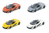 McLaren P1, SET OF 4 -  Kinsmart 5393D - 1/36 Scale Diecast Model Toy Cars