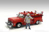 Firefighters - Fire Captain - American Diorama 76318 - 1/18 Scale Figurine - Diorama Accessory