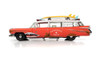 1959 Cadillac Eldorado Ambulance (Weathered), Red - Auto World AW312 - 1/18 Scale Diecast Car