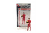 Racing Legends - The 80s Driver A, Red - American Diorama 76353 - 1/18 Scale Figurine
