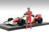Racing Legends - The 80s Driver A, Red - American Diorama 76353 - 1/18 Scale Figurine