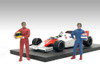 Racing Legends - The 80s Figure Set, American Diorama 76450 - 1/43 Scale Figurines
