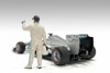 Racing Legends - The 2000s Driver A, Cream/Ivory - American Diorama 76357 - 1/18 Scale Figurine