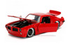 1972 Pontiac Firebird, Red - Jada Toys 99582/4 - 1/24 Scale Diecast Model Toy Car