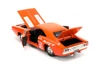 1968 Dodge Charger R/T SRT, Orange - Jada Toys 34197 - 1/24 Scale Diecast Model Toy Car