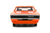 1968 Dodge Charger R/T SRT, Orange - Jada Toys 34197 - 1/24 Scale Diecast Model Toy Car