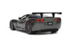 2005 Chevy Corvette C6-R, Dark Gray - Jada Toys 34117 - 1/24 Scale Diecast Model Toy Car