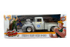 1956 Ford F-100 Pickup w/ Guile Figure, Street Fighter - Jada Toys 34373 - 1/24 Scale Diecast Car