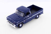 1966 Chevy C10 Pickup, Dark Blue - Showcasts 77355BU - 1/24 Scale Diecast Model Toy Car