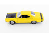 1969 Dodge Coronet Super Bee, Yellow - Showcasts 77315YL - 1/24 Scale Diecast Model Toy Car