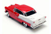 1955 Chevy Bel Air, Red - Showcasts 77229R - 1/24 Scale Diecast Model Toy Car