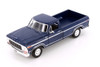 1979 Ford F-150 Custom Pickup, Blue - Showcasts 71346BU - 1/24 Scale Diecast Model Toy Car