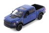2017 Ford F-150 Raptor Pickup, Blue - Showcasts® 71344BU - 1/27 Scale Diecast Model Toy Car