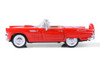 1956 Ford Thunderbird Convertible, Red - Showcasts 77215R - 1/24 Scale Diecast Model Toy Car