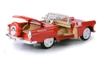1956 Ford Thunderbird Convertible, Red - Showcasts 77215R - 1/24 Scale Diecast Model Toy Car