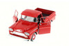 1958 Chevy Apache Fleetside Pickup, Red - Showcasts 71311R - 1/24 Scale Diecast Model Toy Car