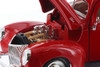 1940 Ford Pickup, Red - Showcasts 77234R - 1/24 Scale Diecast Model Toy Car