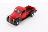 1941 Plymouth Pickup, Red - Showcasts 77278R - 1/24 Scale Diecast Model Toy Car