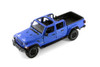 2021 Jeep Gladiator Overland Pickup, Blue - Showcasts 71367BU - 1/27 Scale Diecast Model Toy Car