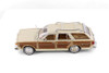 1979 Chrysler LeBaron Town & Country Wagon, Cream - Showcasts 77331CM - 1/24 Scale Diecast Car