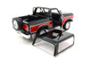 1978 Ford Bronco Ranger XLT w/ Spare Tire, Black/Red - Showcasts 71371WRK - 1/24 Scale Diecast Car