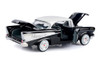 1957 Chevy Bel Air, Black - Showcasts 77228BK - 1/24 Scale Diecast Model Toy Car