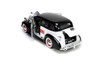 1939 Chevy Master Deluxe w/Mr. Monopoly Figure, Monopoly - Jada Toys 33230 - 1/24 scale Diecast Car