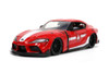 2020 Toyota Supra w/Miriya Sterling Figure, ROBOTECH - Jada Toys 33679 - 1/24 scale Diecast Car