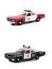 Police and Fire  Diecast Car Package - Two 1/24 Scale Diecast Model Cars