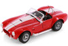 Shelby Cobra 427 SC Convertible, Red - Showcasts® 24002 - 1/24 scale Diecast Model Toy Car