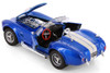 Shelby Cobra 427 SC Convertible, Blue - Showcasts® 24002 - 1/24 scale Diecast Model Toy Car